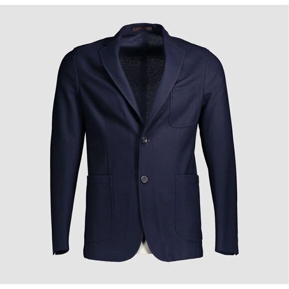 The Gigi | Angie unstructured navy blue jacket/blazer EU size 48 US 38 - Picture 1 of 11